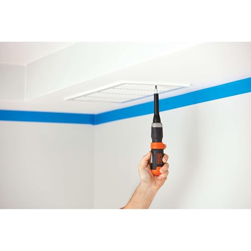 BLACK+DECKER Cordless Screwdriver, Alkaline (BCF601AA)