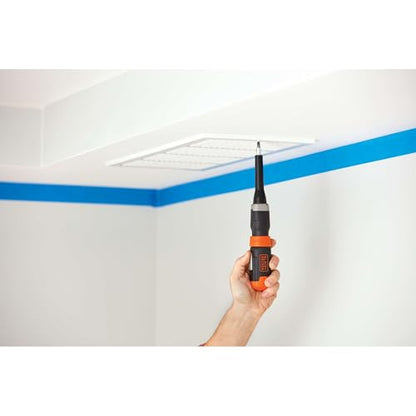BLACK+DECKER Cordless Screwdriver, Alkaline (BCF601AA)