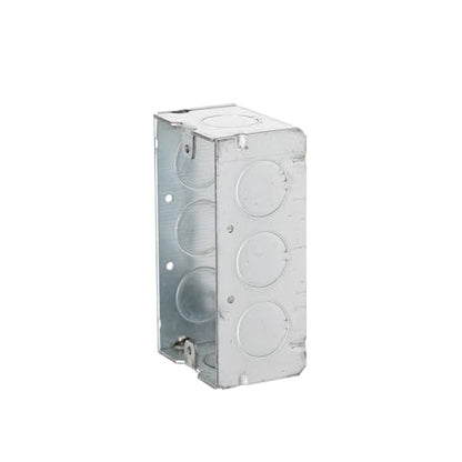 RACO 653 Utility Box, 1 Gang, 11.5 Cu-in X 4 in L X 2 in W X 1-1/2 in D, 4" x 2", Product Specific