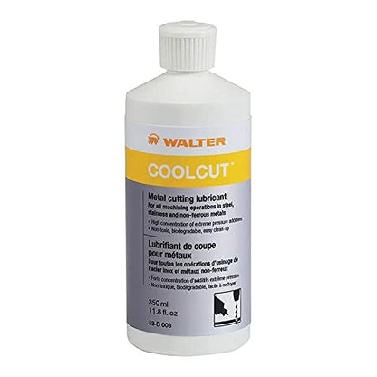 Walter 53B003 Coolcut Metal Cutting Lubricant, 350mL Squeeze Bottle