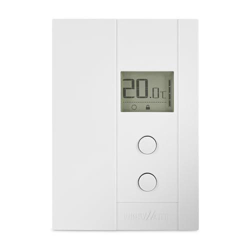 Uniwatt by Stelpro Non-Programmable Electronic Thermostat for Baseboards and Convectors, Accurate Temperature Control - NOT Compatible with Fan-Forced Heaters - White (UT202NP)
