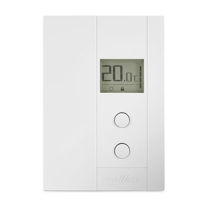 Uniwatt by Stelpro Non-Programmable Electronic Thermostat for Baseboards and Convectors, Accurate Temperature Control - NOT Compatible with Fan-Forced Heaters - White (UT202NP)