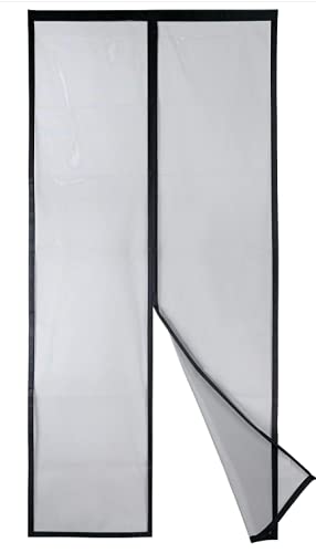 Apalus VP Magnetic Screen Door Deluxe Version Heavy Duty Mesh Curtain, Strong Magnets,Top-to-Bottom Seal Snaps Shuts Automatically(36x38 inch )