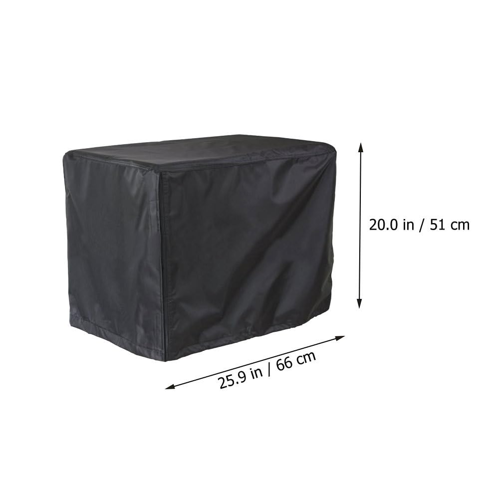 Yardwe Outdoor Generators Covers Heavy Duty Portable Generator Cover Weather Resistant Generator Cover Rain Shelter for Most Generator, 26 x 20 x 20 Inch
