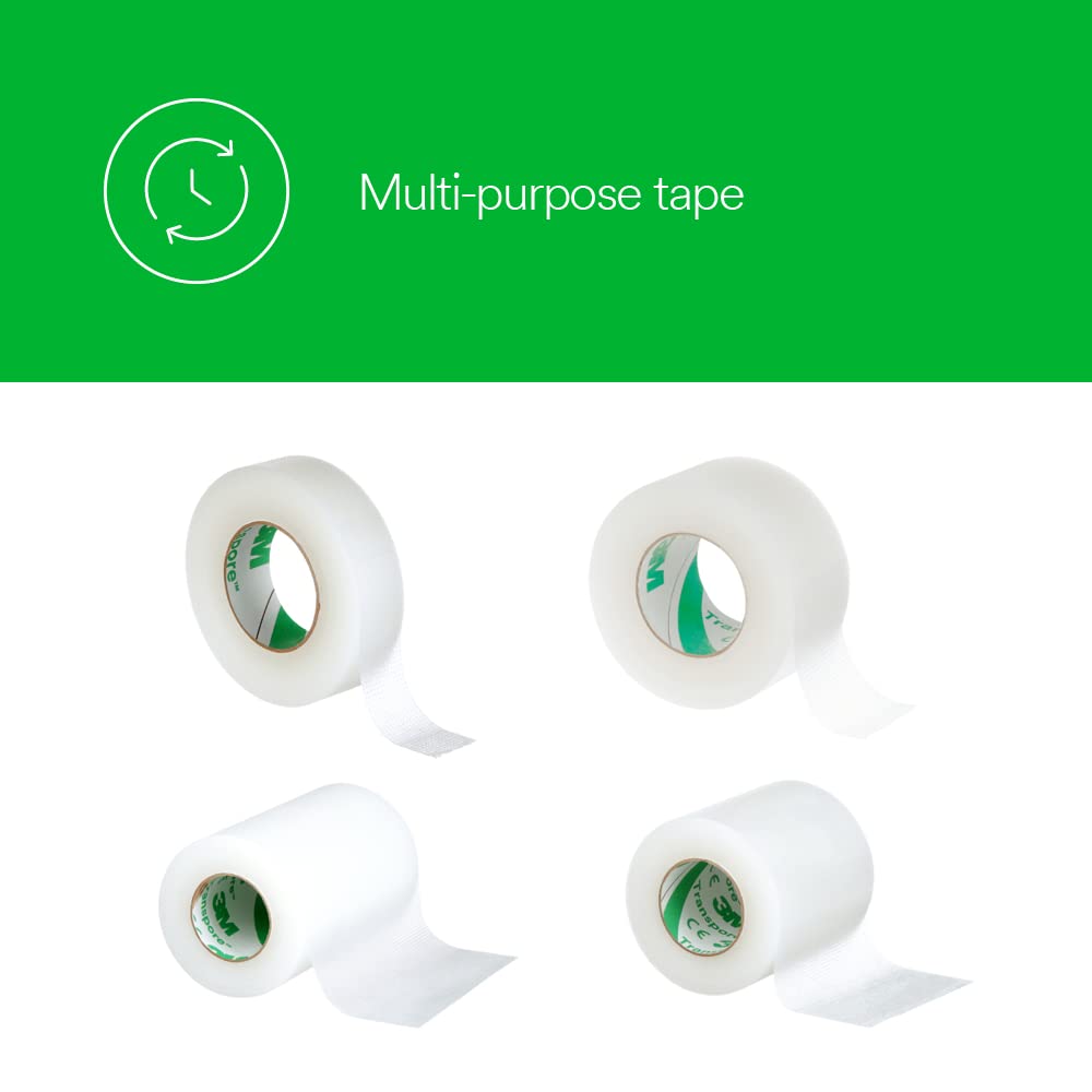 3M 1527-2 Transpore Tape (Pack of 6)