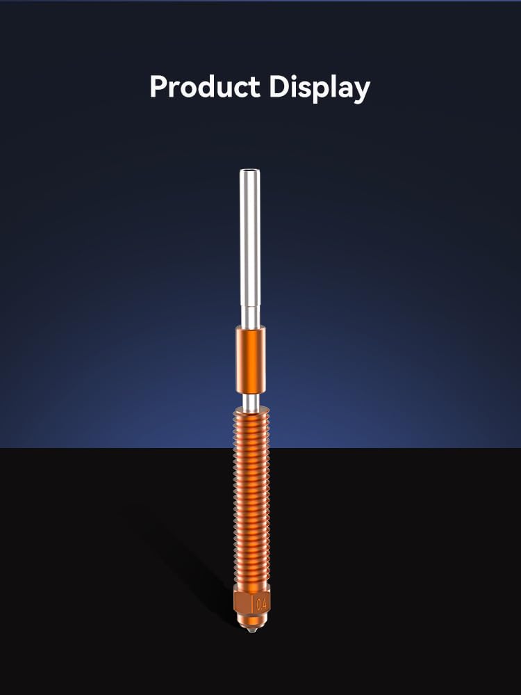 Creality K2 Plus/Creality Hi/K2 Unicorn Quick-Swap Nozzle 0.4mm with Thermal Grease for 3D Printer, Swift Installation, High-Flow Printing, Upgraded Material, Precision Craftsmanship