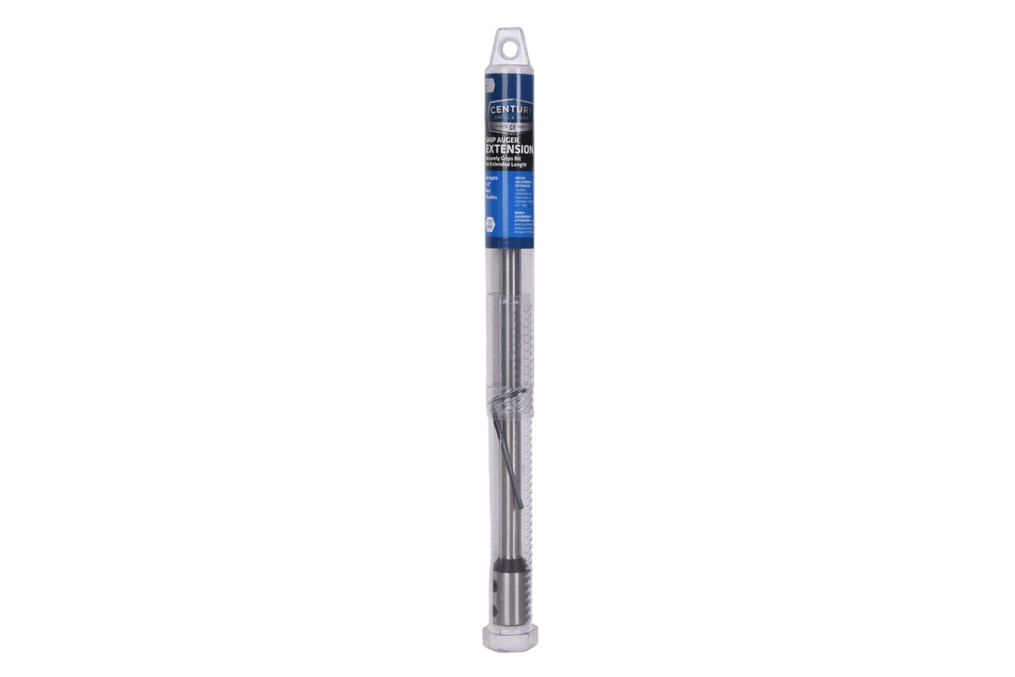 Century Drill & Tool 38113 12" Ship Auger Drill Bit Extension, 1/2"