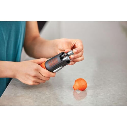 BLACK+DECKER Cordless Screwdriver, Alkaline (BCF601AA)