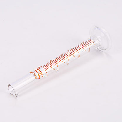 StonyLab 4-Pack Borosilicate Glass 10ml Heavy Wall Graduated Cylinder Measuring Cylinder, 10ml