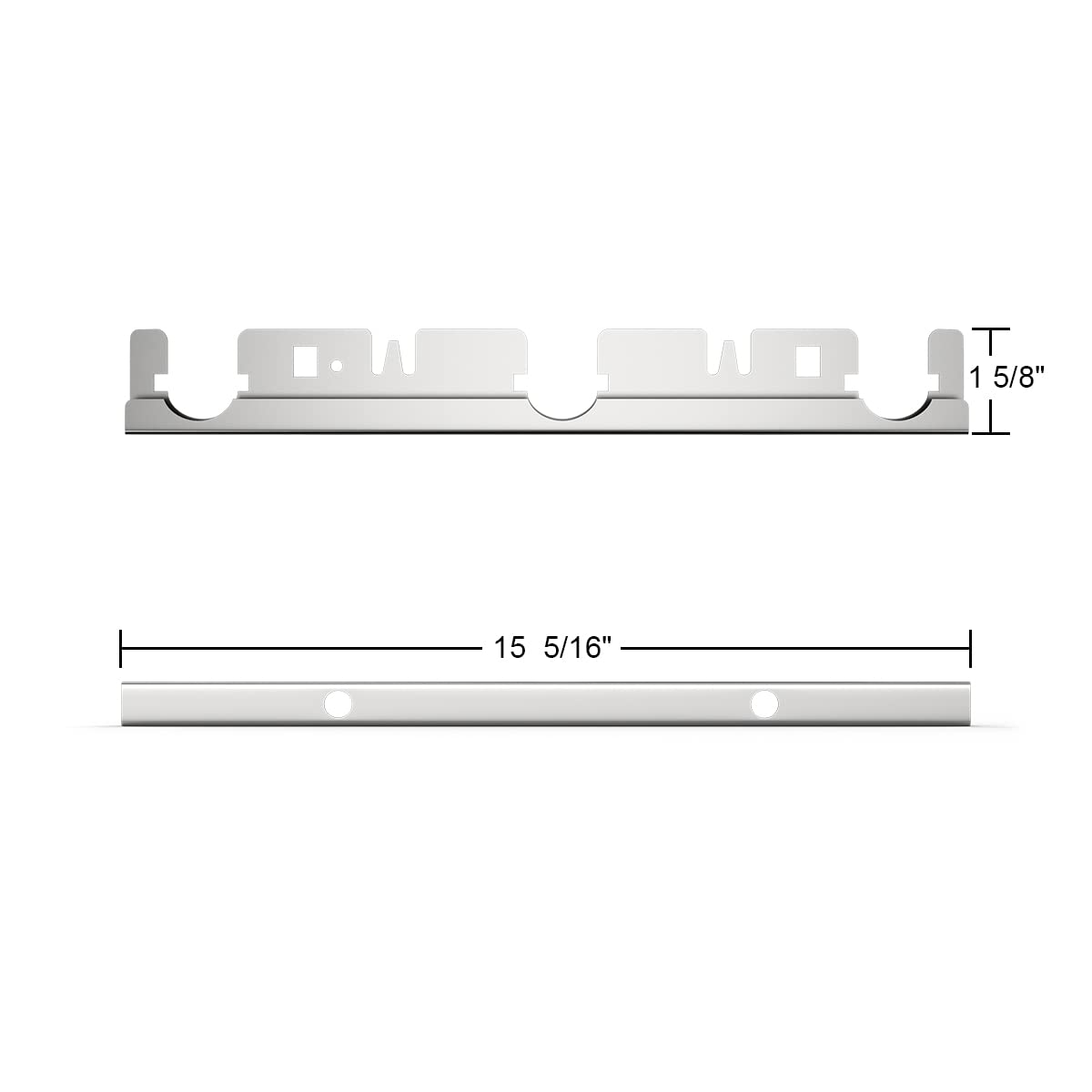 Carryover Assembly Crossover Tube Replacement Part for Broil King 9215-54, 9868-87, 9865-77, 9867-74, 9867-77, 986787C, Broil King 9869-57 Gas Grill, 15.3 Inch