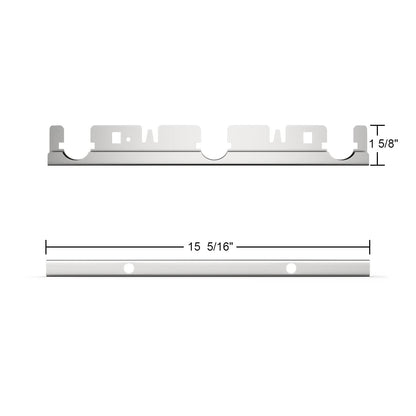 Carryover Assembly Crossover Tube Replacement Part for Broil King 9215-54, 9868-87, 9865-77, 9867-74, 9867-77, 986787C, Broil King 9869-57 Gas Grill, 15.3 Inch