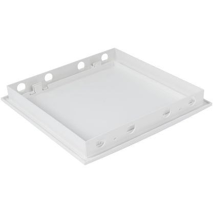 Repa Market 8" x 8" Inch / 200 x 200 mm White Plastic Access Panel - Wall Hole Cover for Drywall, Plasterboard - Interior, Exterior HVAC, Electrical, Service Plumbing Access Panel - Crawl Space Door