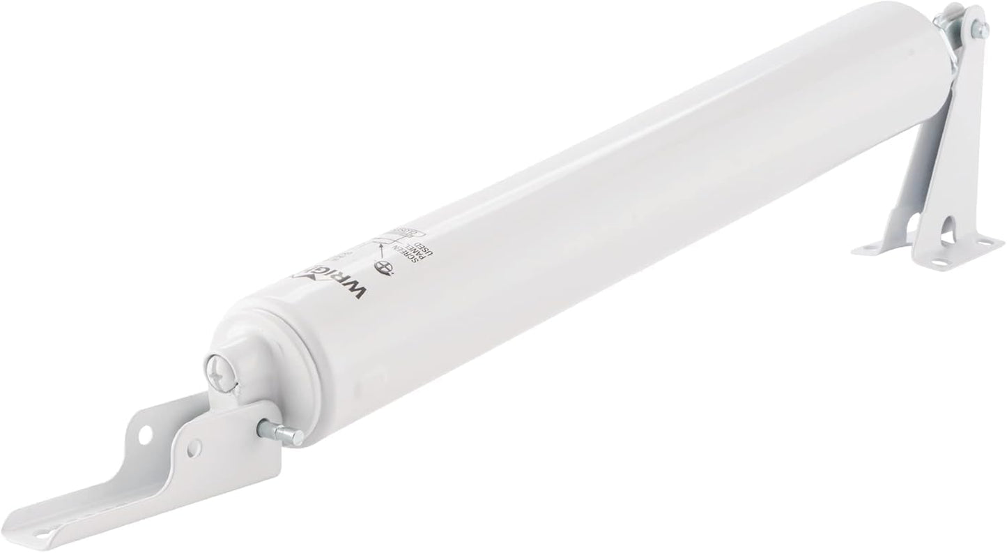 Wright Products - Heavy Duty Pneumatic Screen and Storm Door Closer, White