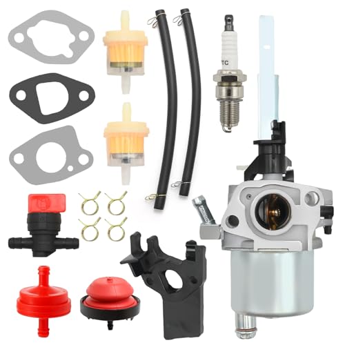 Vkinman 20001027 Snow Thrower Carburetor, Replacement for Ariens ST24 920400 920402 208CC Snow Blower, Replacement for LCT StormForce 03121 03122 208cc Engine, Replaces 20001368
