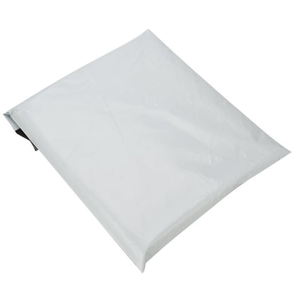 RBHK 100 Pcs 12x15.5 White Poly Mailers Shipping Mailing Envelopes Bags for Clothing, Hoody, Shirt and Jacket