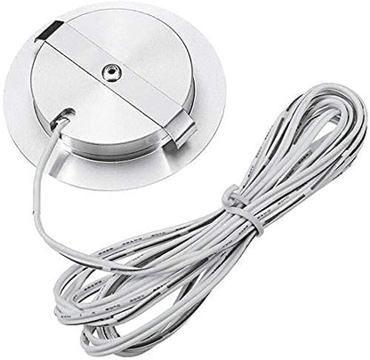 12V LED Lights for RV Camper Van Trailer - 3W Daylight 6000K 270 Lumen Low Voltage Mini Recessed Ceiling Light Dimmable, Set of 6