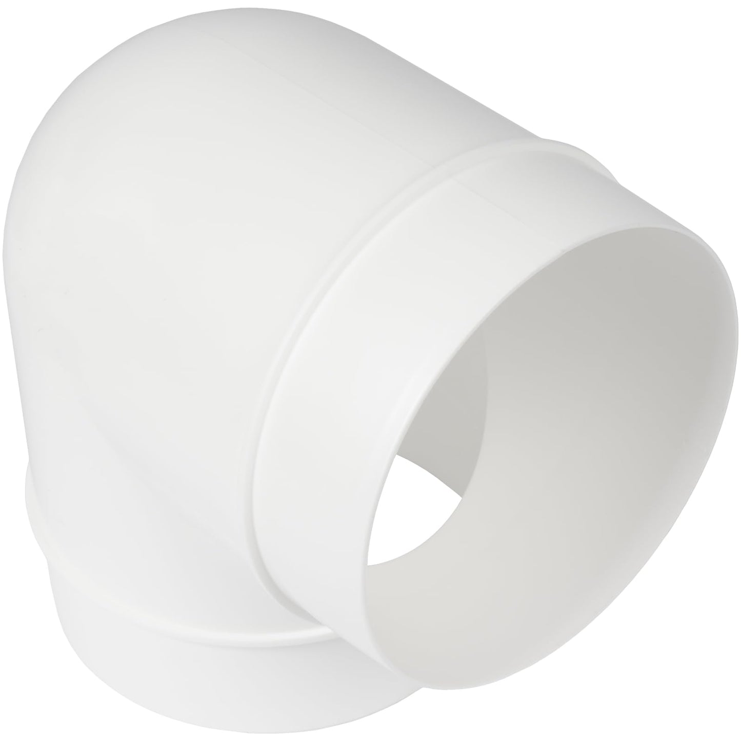 4 Inch Ducting Pipe 90 Degree Elbow Hose Ventilation Round Tube Bend Connector 4"