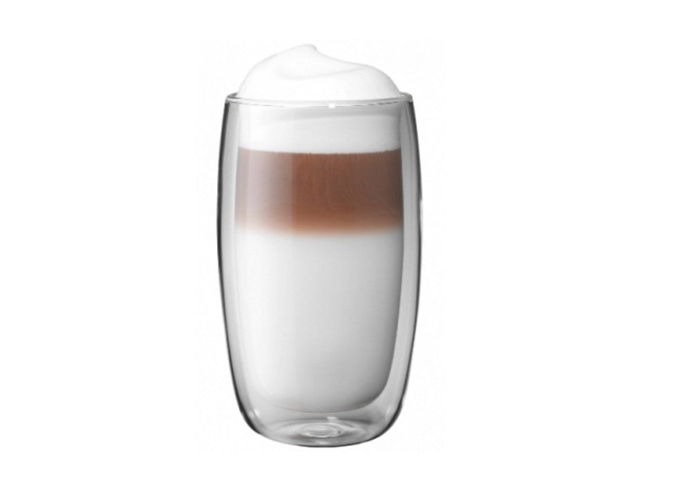ZWILLING Sorrento Plus 2 Piece Insulated Double-Wall Borosilicate Latte Glass Set- 12oz