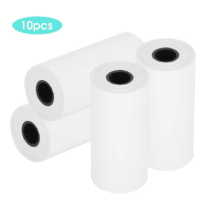10 Rolls Thermal Paper for Portable Kids Instant Print Camera, 2.2inch x 19.7ft