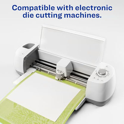 Avery Printable Light Fabric Heat Transfer Paper, 8.5" X 11.5", for Inkjet Printers, 12 Sheets, Iron-On Transfer Paper, Customizable, White, Full Sheet and Cutting Machine Compatible, (03275)