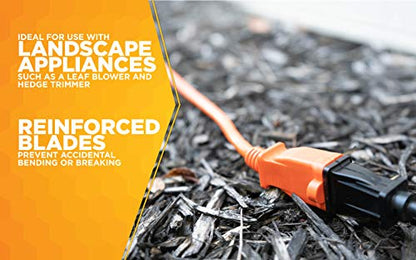 Woods 723 16/2 50-Foot Vinyl SJTW Extension Cord (Orange)