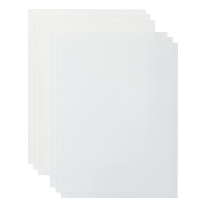Cricut Printable Waterproof Sticker Set, 20 Transparent Sheets (8.5" x 11") - Compatible with Inkjet Printers - For Joy Xtra, Explore, & Maker Machines