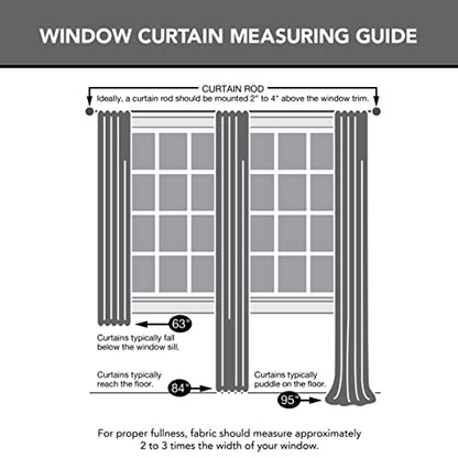 Sun Zero Marina Indoor/Outdoor UV Protectant Energy Efficient Grommet Curtain Panel, 54" x 84", White