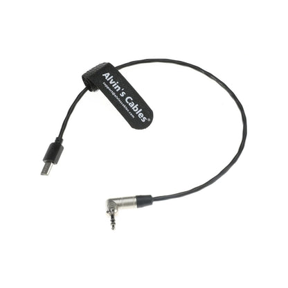 Alvin’s Cables Tentacle Timecode Cable for Sony FX3| FX30| A7S3| A1 Camera 3.5mm TRS to Micro USB Timecode Cable for Tentacle SYNC E Timecode Generator 35cm| 13.8in