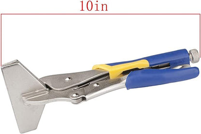 Sheet Metal Clamp Locking Pliers 10 Inch-High Carbon Steel Duckbill Pliers