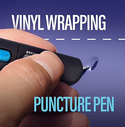 VViViD Precision Gliding Automotive Vinyl Wrapping Knife 3-Pack, Safety Locking, 15 Replacement Blades