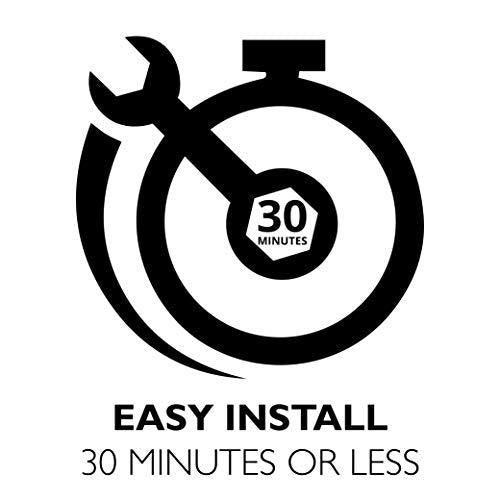 Gooseneck Door Stop Wall Protector with Rubber Tip, Design House Matte Black Aluminum Door Stopper, 2-Pack, 189290-MB