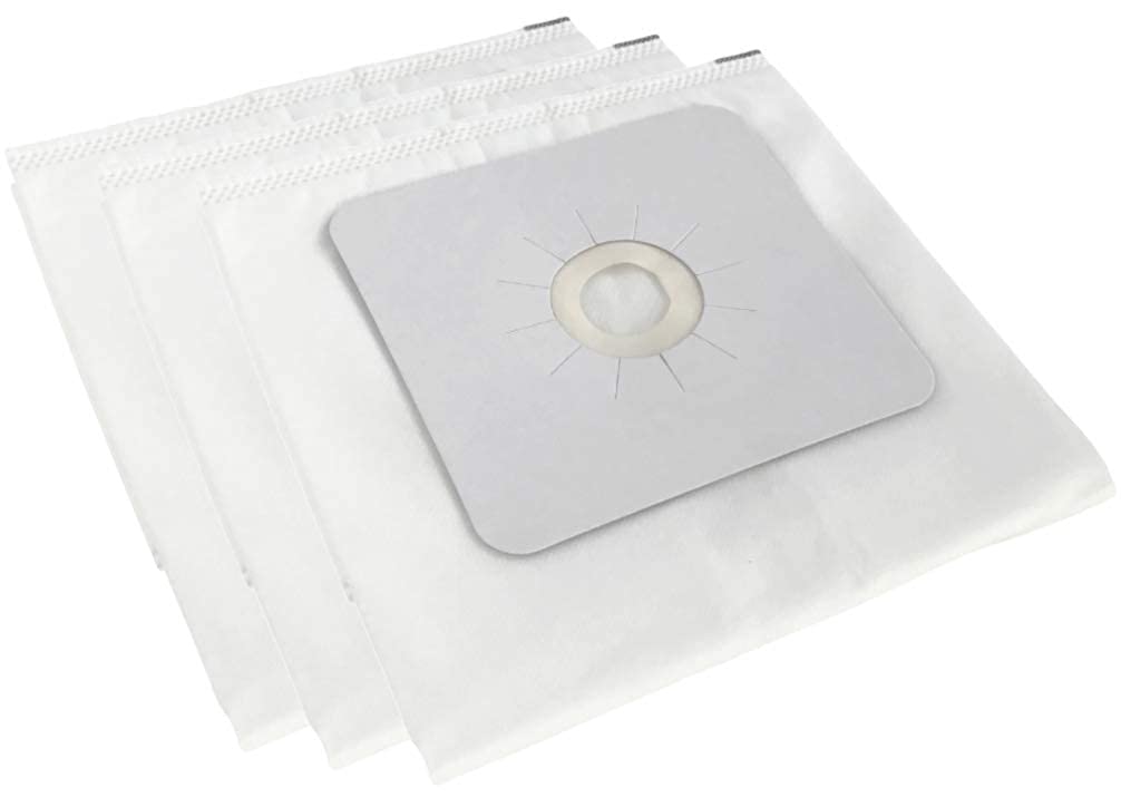 Vacurama Premium Central Vacuum Bags - Compatible for NuTone 391, Beam, Cana-Vac, Electrolux, Kenmore 50601, Allerex, Titan, Broan, Eureka, Hoover, Nilfisk and Other. Multi-Layered HEPA Cloth - 6-Pack