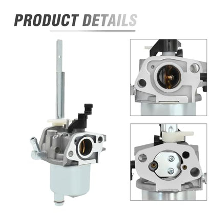 Vkinman 20001027 Snow Thrower Carburetor, Replacement for Ariens ST24 920400 920402 208CC Snow Blower, Replacement for LCT StormForce 03121 03122 208cc Engine, Replaces 20001368