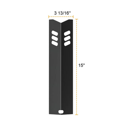 15 inch Heat Plate Replacement for Backyard GBC1460W,GBC1461W, BY13-101-001-13, BY14-101-001-02,Dyna-glo DGF510SBP,DGF510SSP, Uniflame GBC1059WB, BHG and Others, (4-Pack)