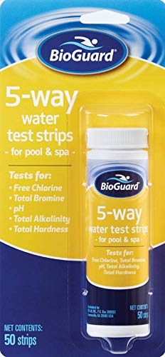 BioGuard® 5-Way Test Strips - 50 Strips (SKU 26344BIO)
