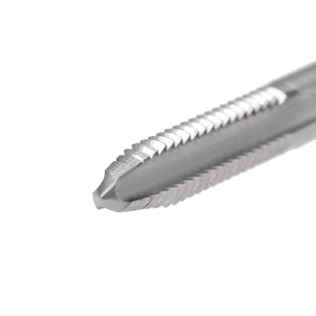 uxcell Machine Tap #10-24 UNC Thread 2B Class 3 Flutes High Speed Steel Screw Threading Tap Tapping Tool 5pcs