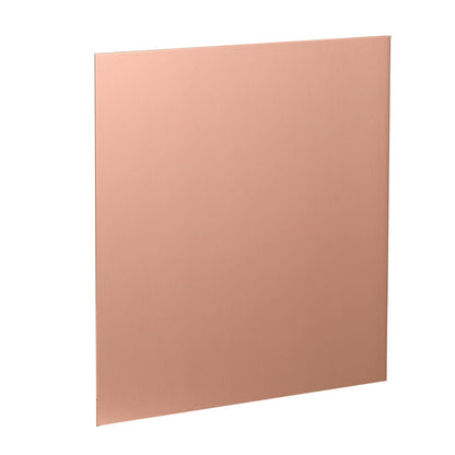 USAMILY Pure Copper Sheet Plate 6" x 6" x 18 Gauge 2pcs, Cu Metal for Industry Supply, DIY Projects, Jewelry, Repairs, Experiments