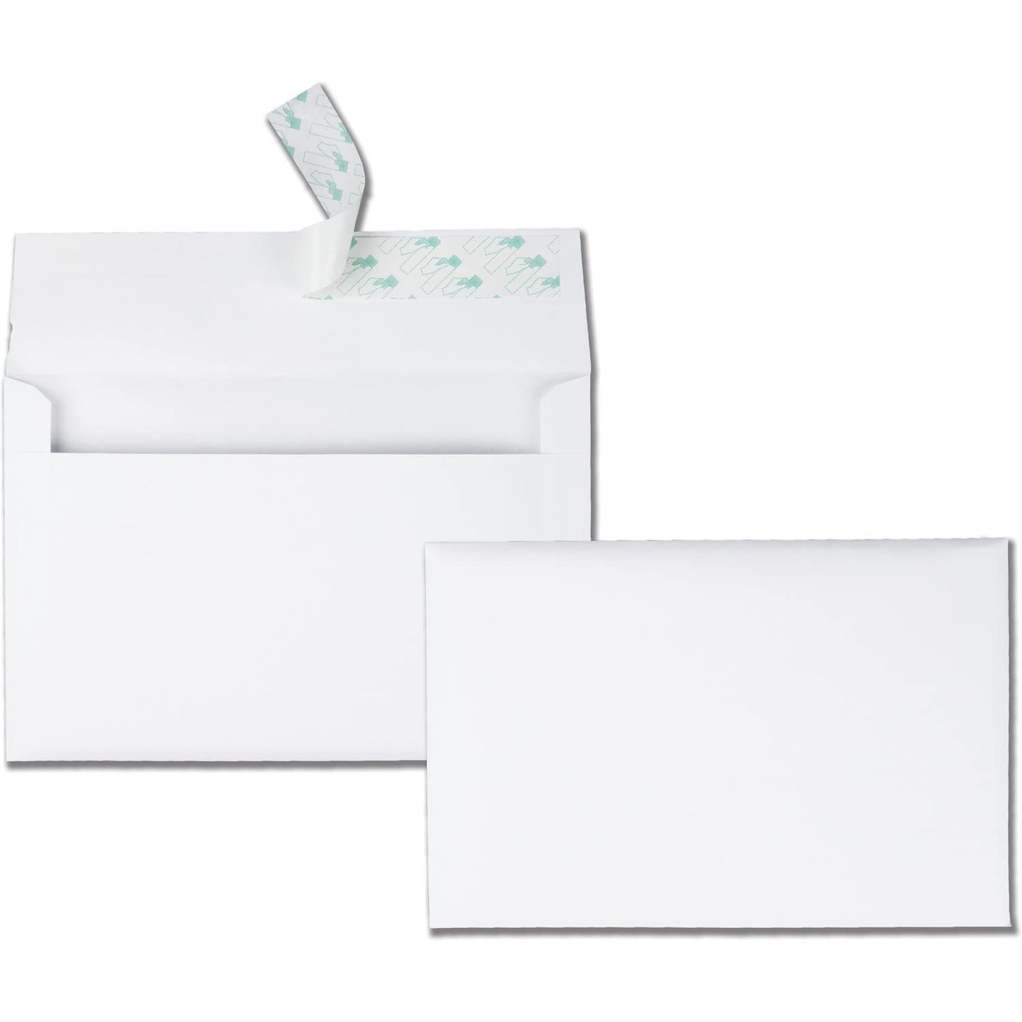 Quality Park Envelopes, A9 Half-Fold Invitation Envelopes, 5.75" x 8.75", White 24 lb Stock, Redi-Strip Self-Seal Closure, Printer Compatible, Ideal for Greeting Cards, Photos, Invitations, 100-Count