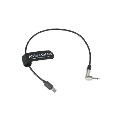 Alvin’s Cables Tentacle Timecode Cable for Sony FX3| FX30| A7S3| A1 Camera 3.5mm TRS to Micro USB Timecode Cable for Tentacle SYNC E Timecode Generator 35cm| 13.8in