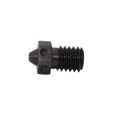 4pcs Hardened Steel Nozzles V6 Nozzle 0.4mm Compatible with V6 Hotend Prusa i3 MK3 MK3S Prusa mini Anycubic Mega 3D Printer Printing PEI PEEK or Carbon Fiber Filament (4x0.4mm)
