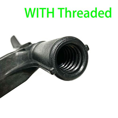 Roof Gutter Cleaning Tool With Threaded, Roof Drain Gutter Cleaner Spoon and Scoop, Ditch Leaf Cleaner for Garden Leaves Ditch Debris Villas Townhouses