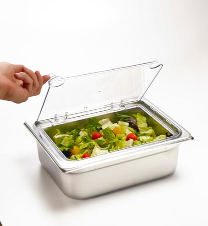 Winco Anti-Jamming Steam Pan, Half-Size x 4-Inch, Standard Weight