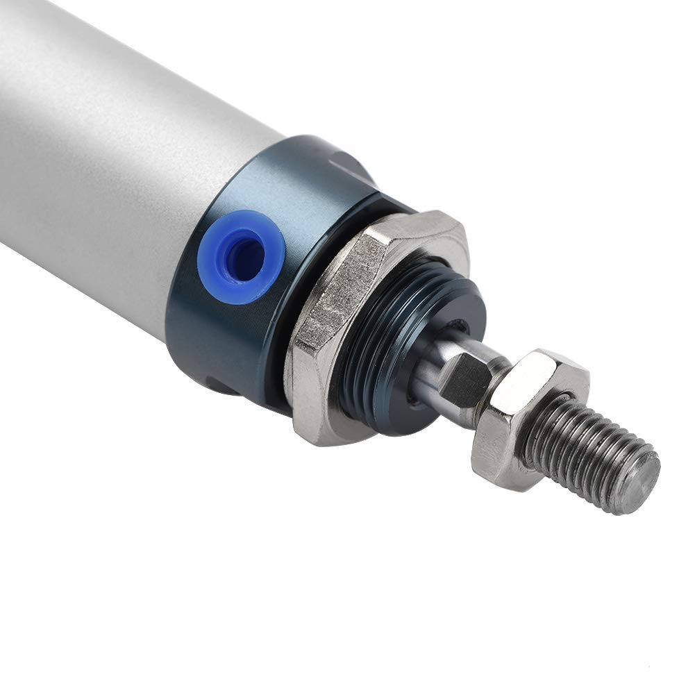 Mini Pneumatic Air Cylinder, 100mm Stroke 25mm Bore Pneumatic Cylinder for Industrial Use
