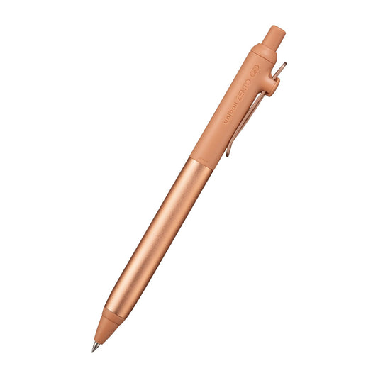 三菱鉛筆 uniball ZENTO Flow Model Rollerball Pen, Anodized Aluminum Grip, Extra Fine 0.38mm, Water-Based Black Ink, Ultra-Smooth with Reduced Friction, Agate, UBNZF38.74