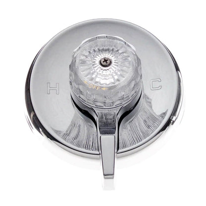 Danco 28499 Faucet, Use with Mixit Shower Valves, Chrome Plated, 5-1/2-Inch Trim Kit