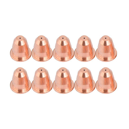 Plasma Torch Accessories Cutting Nozzle Tool 10Pcs PR0110 Electrode and 10Pcs PD0116-08 Nozzles, Welding Machine Electrode Consumables