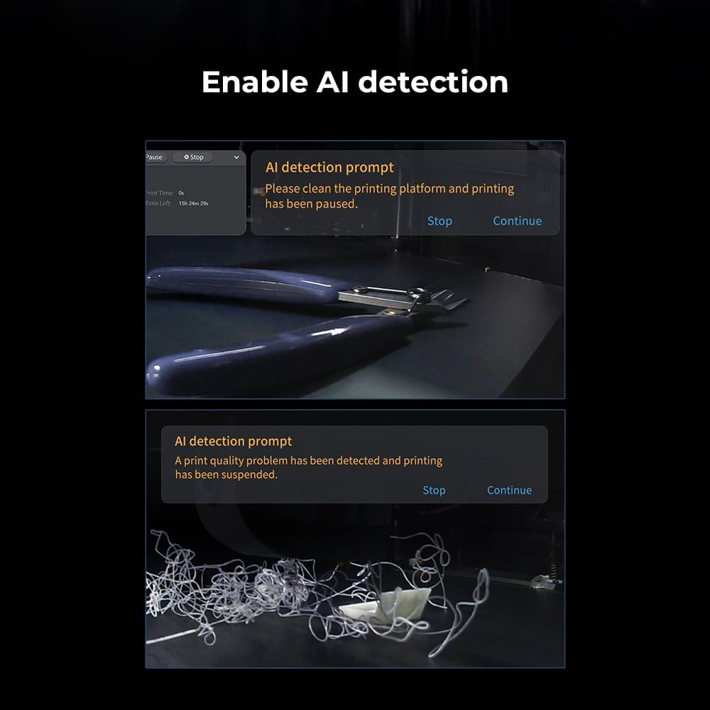 Creality Official K1 AI Camera,3D Printer Camera,HD Quality, AI Detection, Time-Lapse Filming, Easy to Install,Compatible with K1 / K1 SE / K1 Max/K1C 3D Printers
