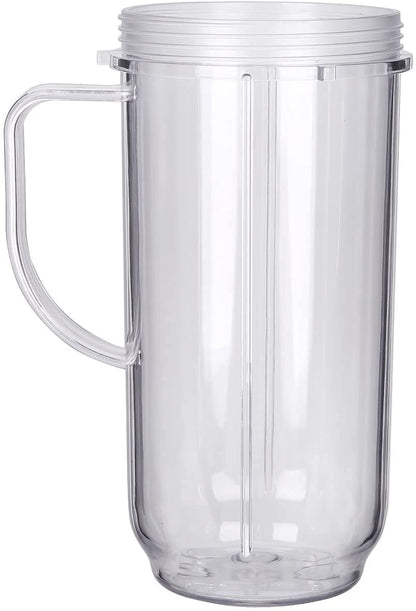 2X 22oz Cup Mug for Magic Bullet 250W Juicer Blender Mixer Replacement -GG Pinkey