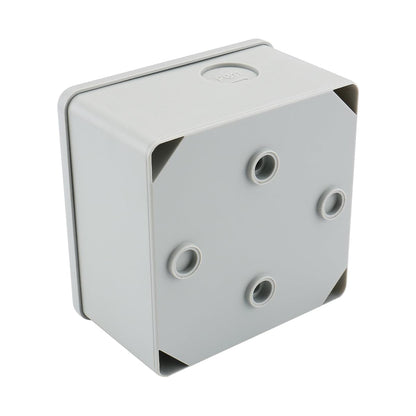 Baomain 20A Rotary Changeover Switch, 660V 3 Position 2 Phase, SZW26-20/D202.2D Cam Switch with Exterior Box (Wider Box)