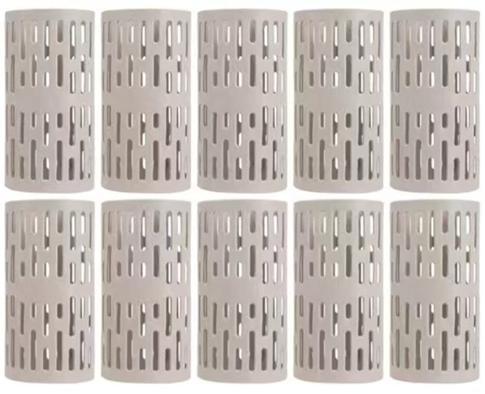 Tree Trunk Protector - 10 PCS Expandable Plastic Plants Stump Protection Guards, Tree Bark Wrap Plant Cages, Garden Nursery Flower Seedlings, Sapling Supports from Weed Trimmer, Small Animals Rabbit
